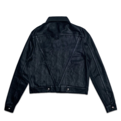 TAR WAXED DENIM JACKET (Black)
