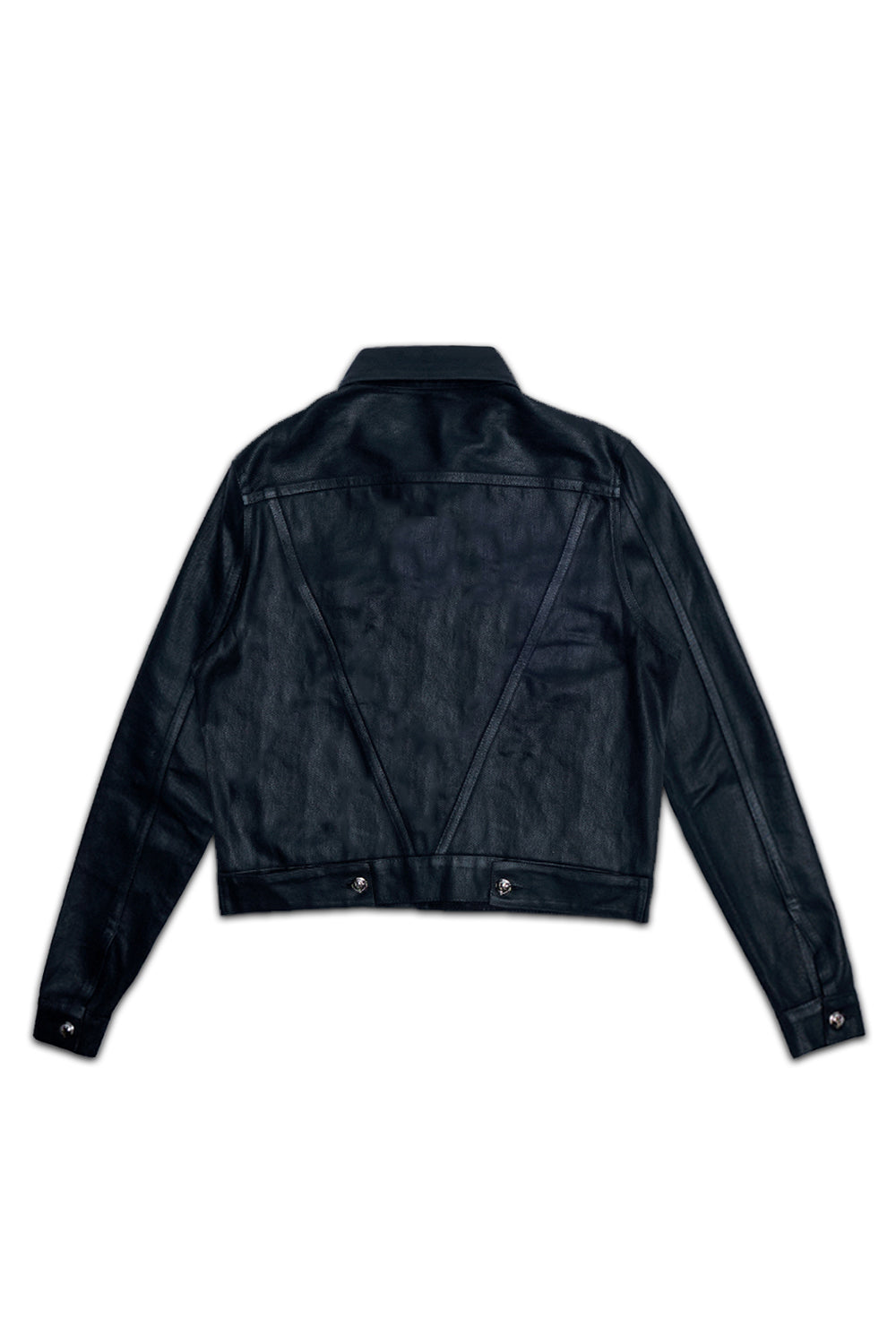 TAR WAXED DENIM JACKET (Black) TAR WAXED DENIM JACKET (Black)