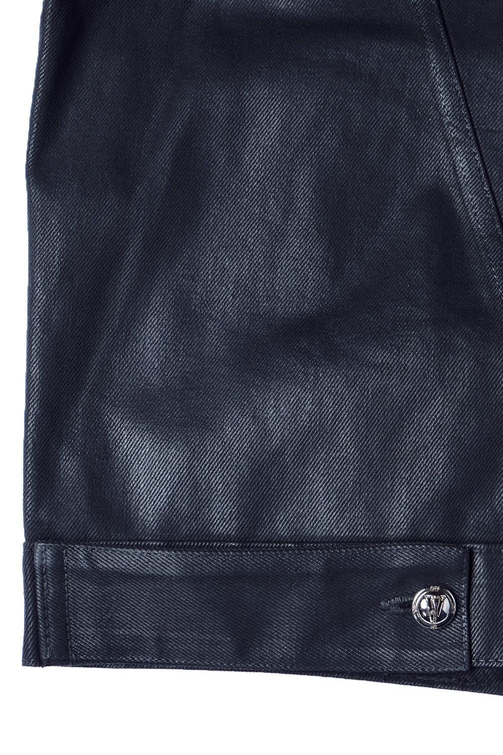 TAR WAXED DENIM JACKET (Black) TAR WAXED DENIM JACKET (Black)