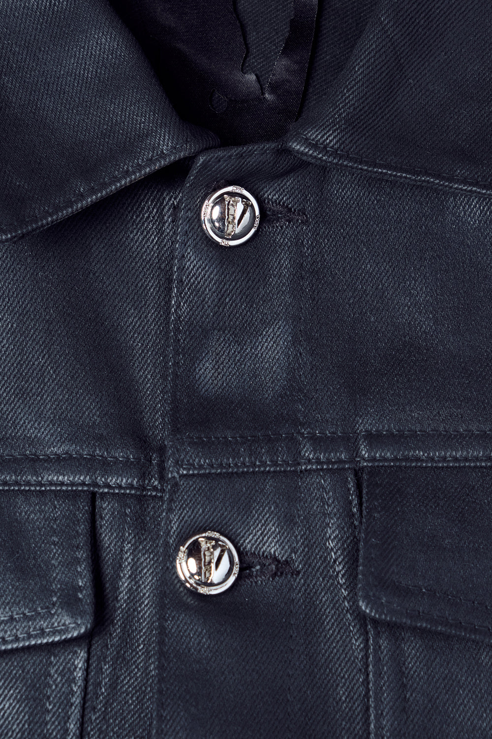 TAR WAXED DENIM JACKET (Black) TAR WAXED DENIM JACKET (Black)