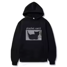 Playboi Carti Black Cat Hoodie
