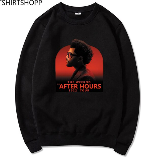 The Weeknd Crew Neck Sweatshirt The Weeknd Crew Neck Sweatshirt