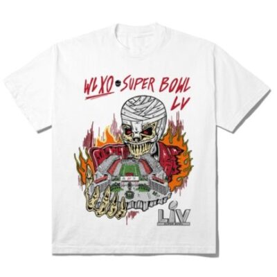 The Weeknd x Warren Lotas XO Super Bowl LV T-Shirt -White