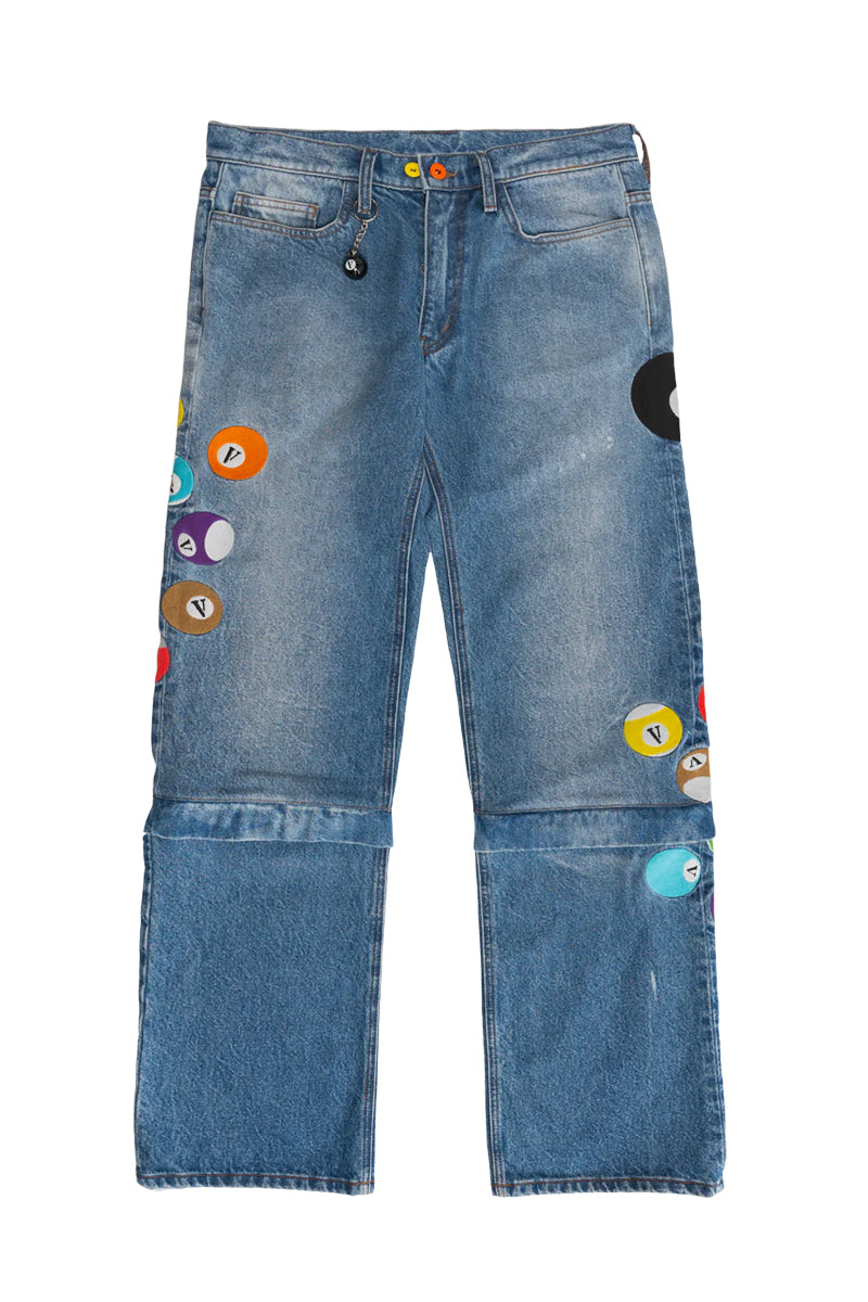 Vlone 8 BVLL SKATER JEANS Vlone 8 BVLL SKATER JEANS