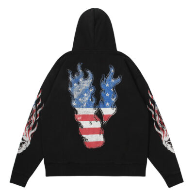 VLONE FLAG Zip Up Hoodie