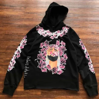 Vlone Nav Black Hoodie
