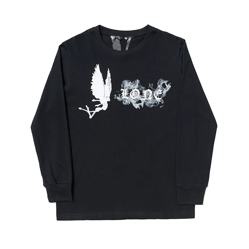 Vlone Skull Angel Black Long Sleeve Vlone Skull Angel Black Long Sleeve