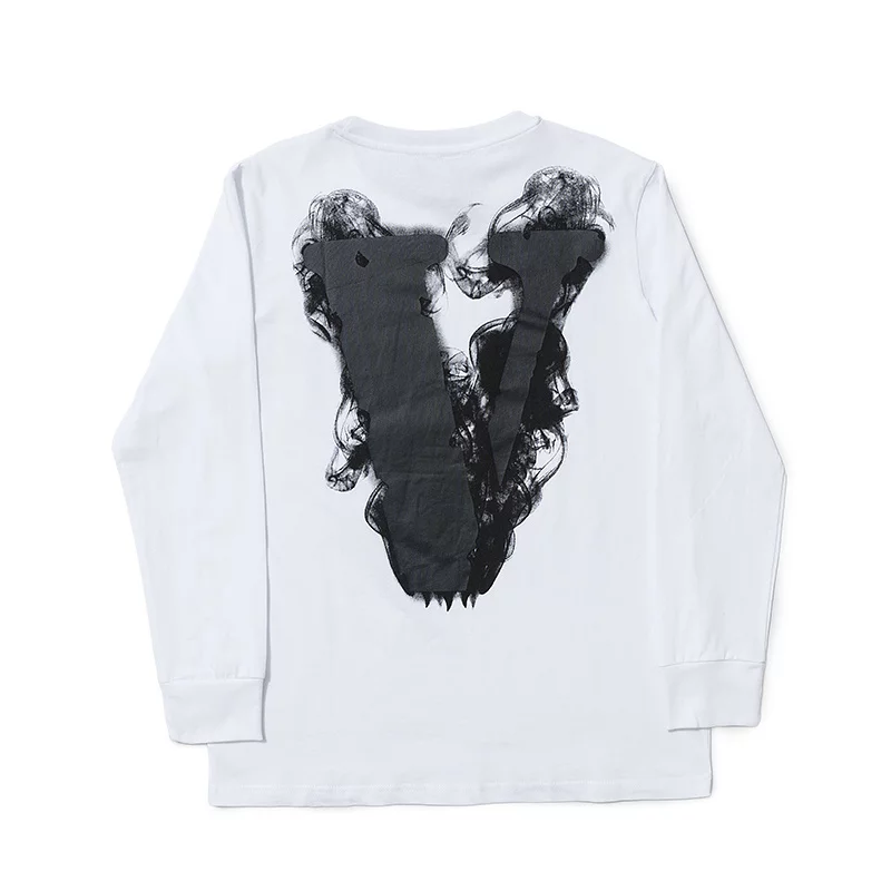 Vlone Skull Angel White Long Sleeve Vlone Skull Angel White Long Sleeve