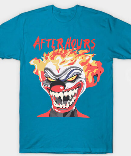 Vlone Weeknd After Hours If I OD Clown Tee Vlone Weeknd After Hours If I OD Clown Tee