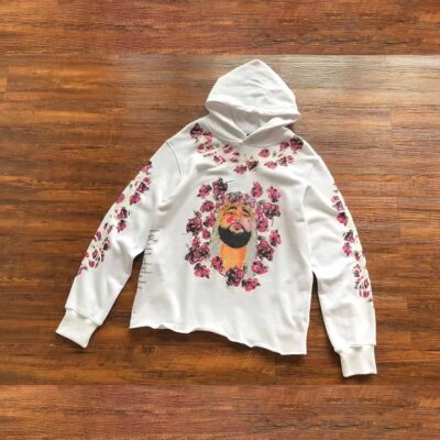 Vlone x Nav White Hoodie