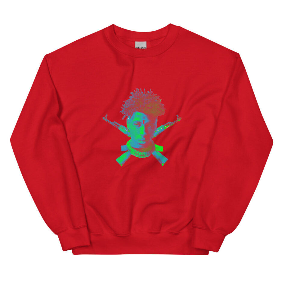 YoungBoy NBA x Vlone All In Sweatshirt YoungBoy NBA x Vlone All In Sweatshirt
