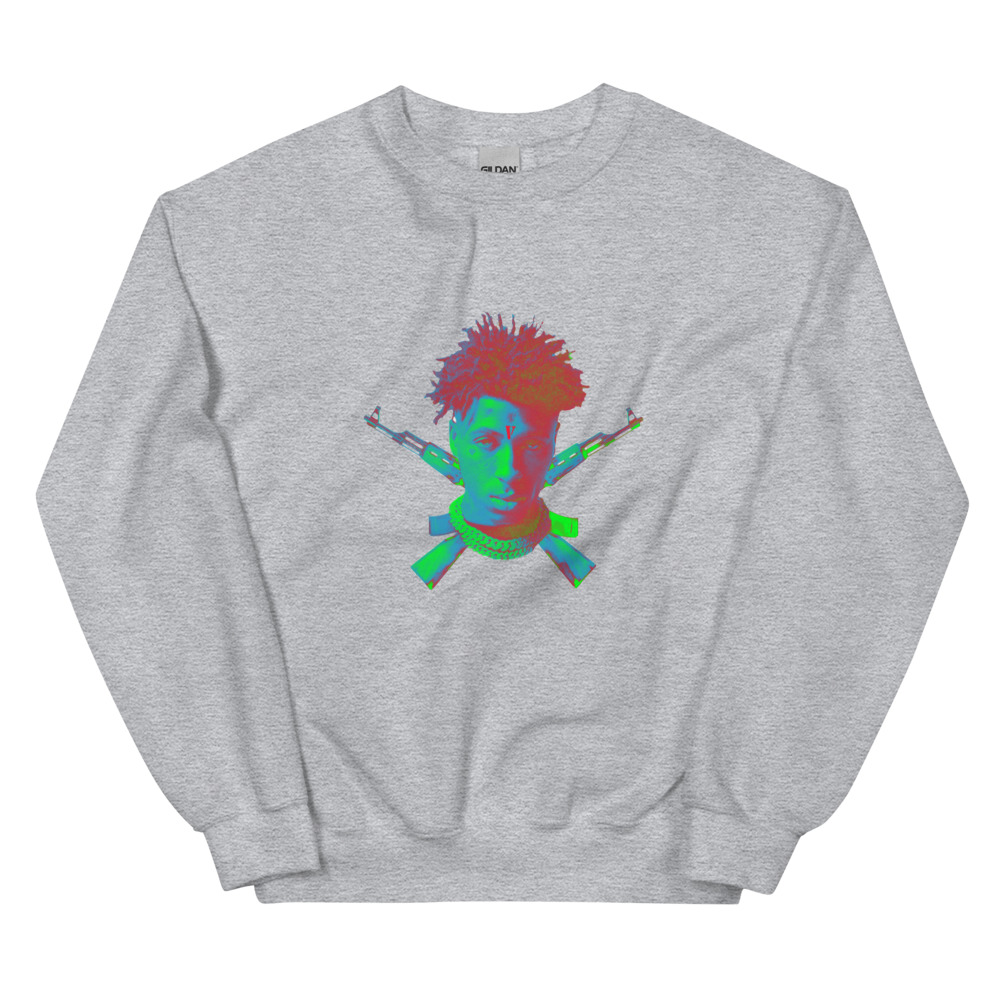 YoungBoy NBA x Vlone All In Sweatshirt YoungBoy NBA x Vlone All In Sweatshirt
