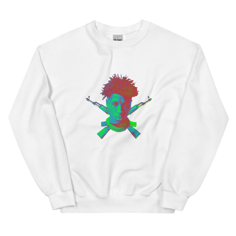 YoungBoy NBA x Vlone All In Sweatshirt YoungBoy NBA x Vlone All In Sweatshirt